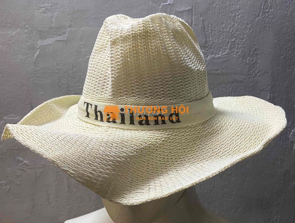 Nón bèo cói thailand mở gà