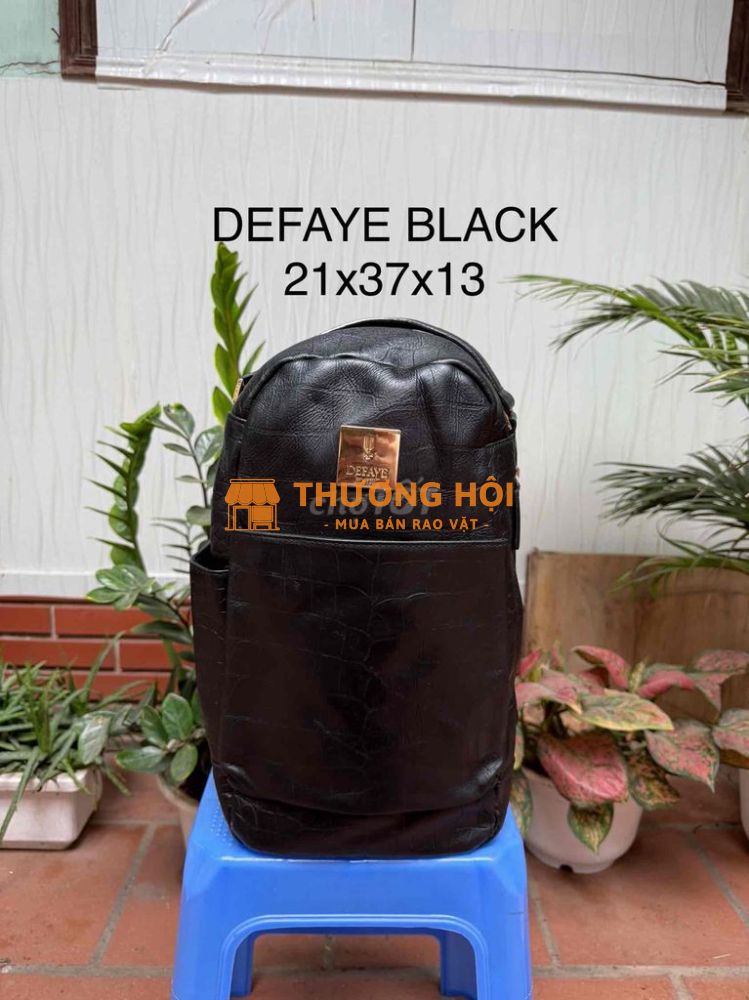 Túi bao tử size hiếm hiệu DEFAYE BLACK