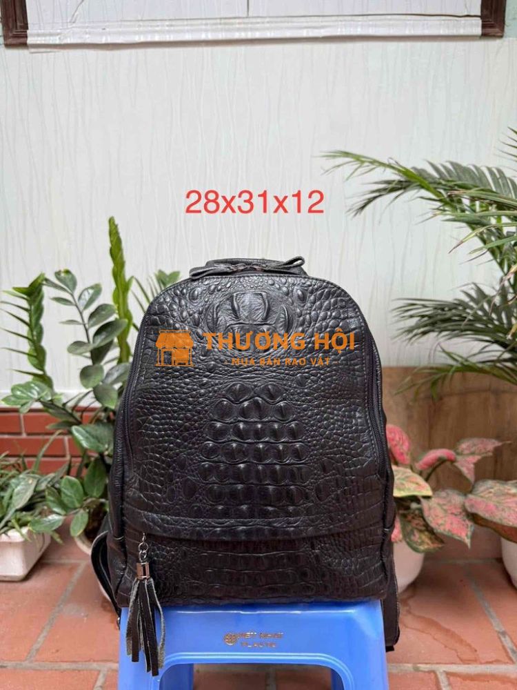 1/6 Balo da thật dập vân sấu sang chảnh