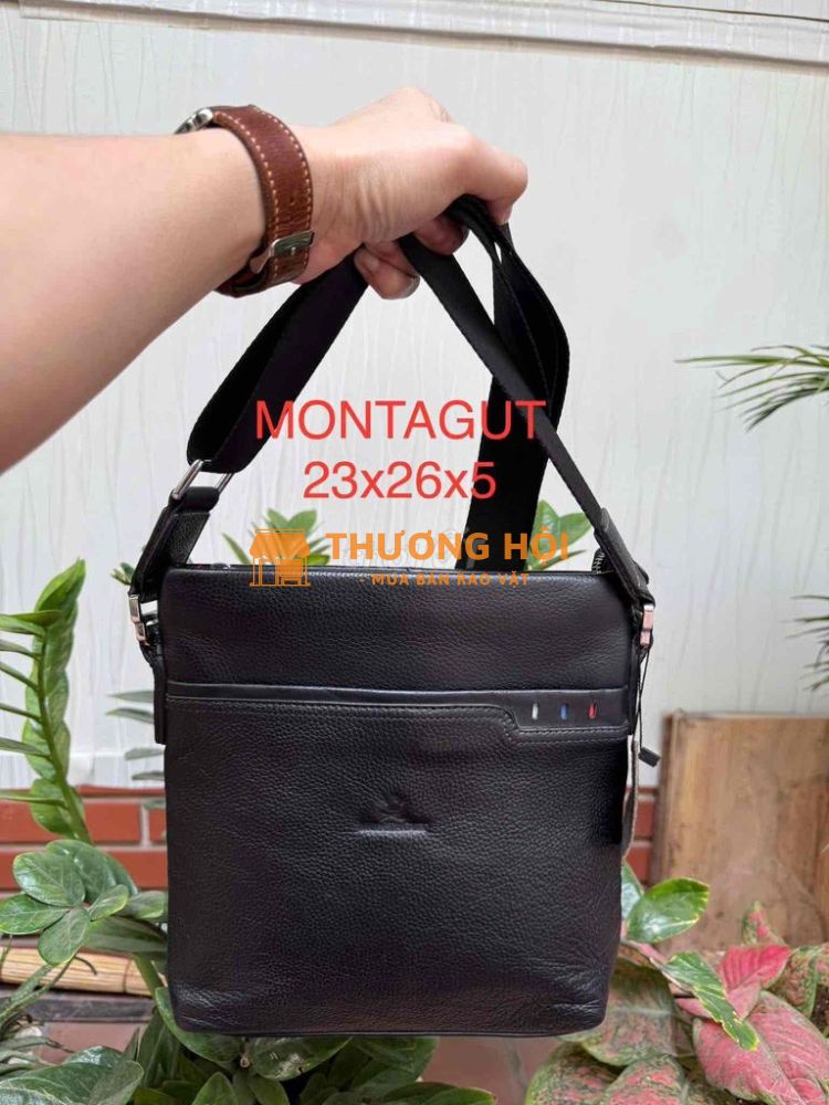 1/6 túi chéo da thật hiệu MONTAGUT