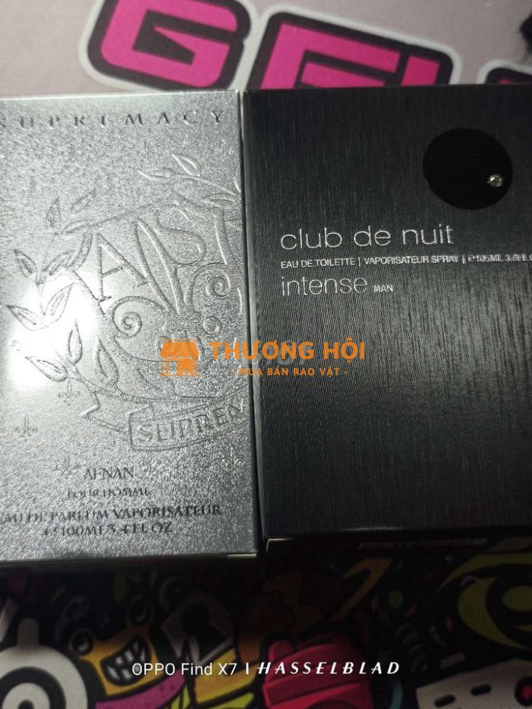 1/3 Nước hoa Club de nuit vs Supermacy silver