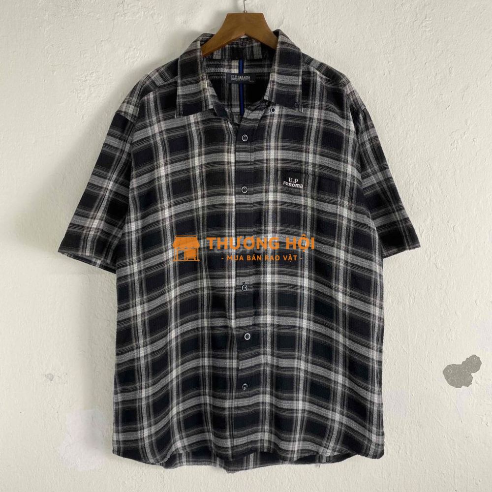 /Checker Shurt by UP Renoma/ 📍Cond 9 📍Size : L 📍S