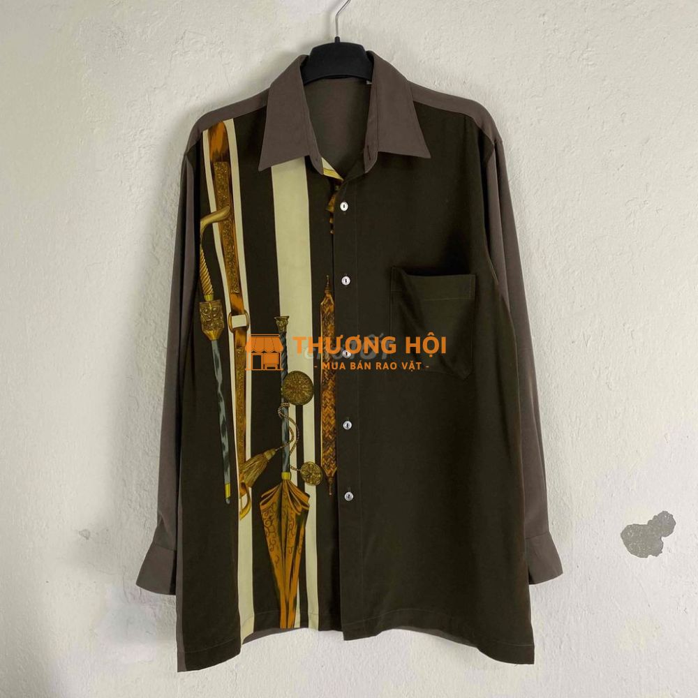 1/5 /Silk Shirt by Belco/