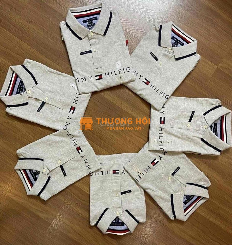 ÁO THUN POLO TOMMY H LOGO CLASSIC SLIM FIT USA