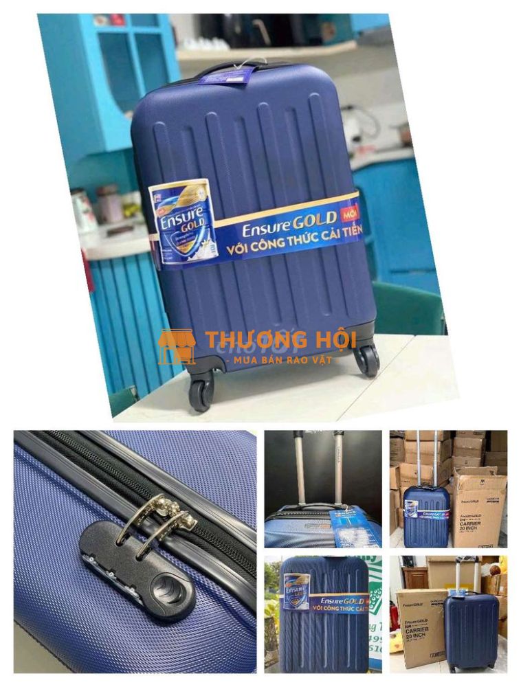 Vali nam nữ 20inch hkm ensure 550k