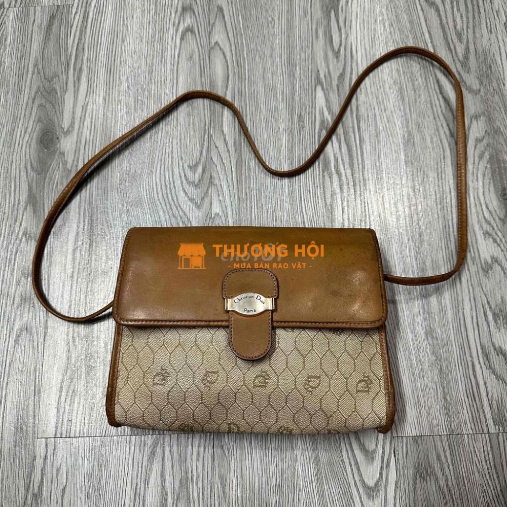 Túi CHRISTIAN DIOR da bò (hàng si) used