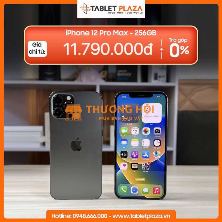 iPhone 12 Pro Max 256GB, thiết kế sang - hiệu năng mạnh