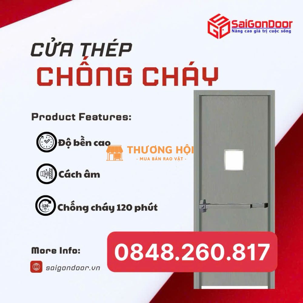 Cửa thép chống cháy SaiGonDoor