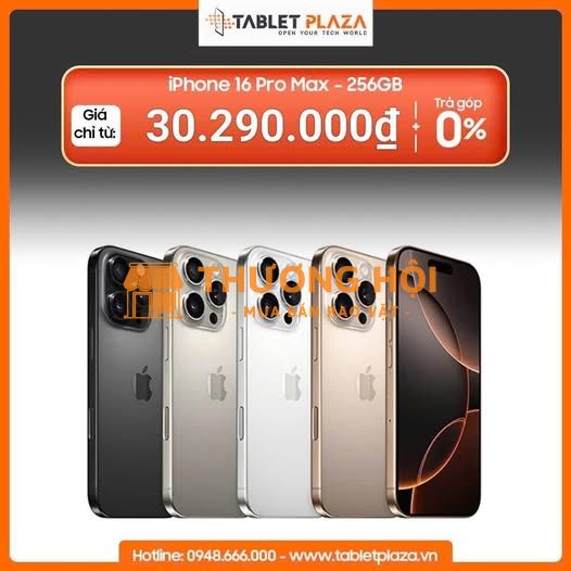 Săn sale giá tốt iphone 16 pro max 256G