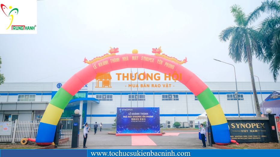 Tổ Chức Sự Kiện Bắc Ninh - Lễ Khánh thành nhà máy SYNOPEX