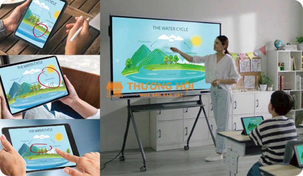 Màn hình bảng trắng tương tác thông minh 75'' UHD Dahua DHI-LPH75-ST42