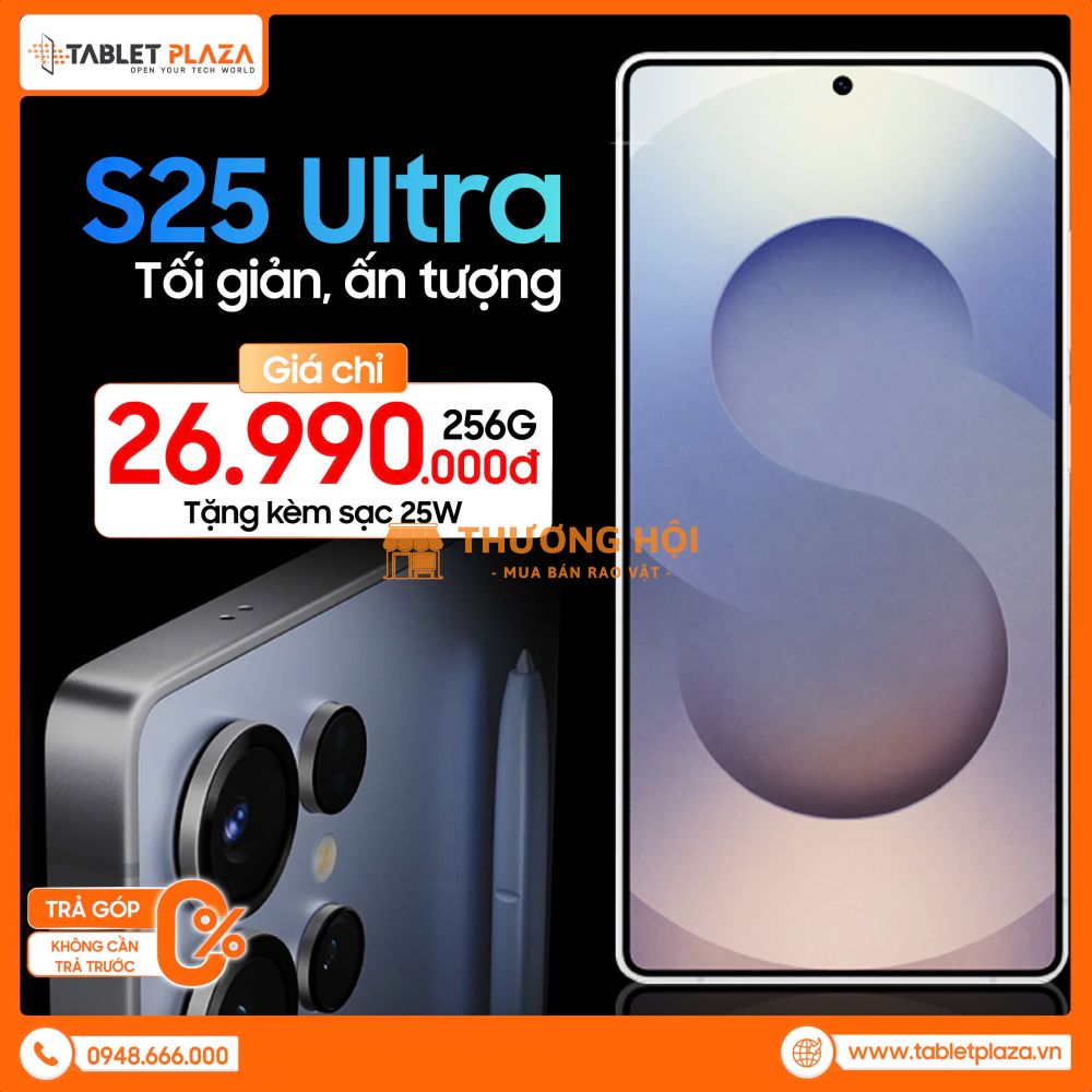 GALAXY S25 ULTRA – ĐỈNH CAO PHONG CÁCH TỐI GIẢN