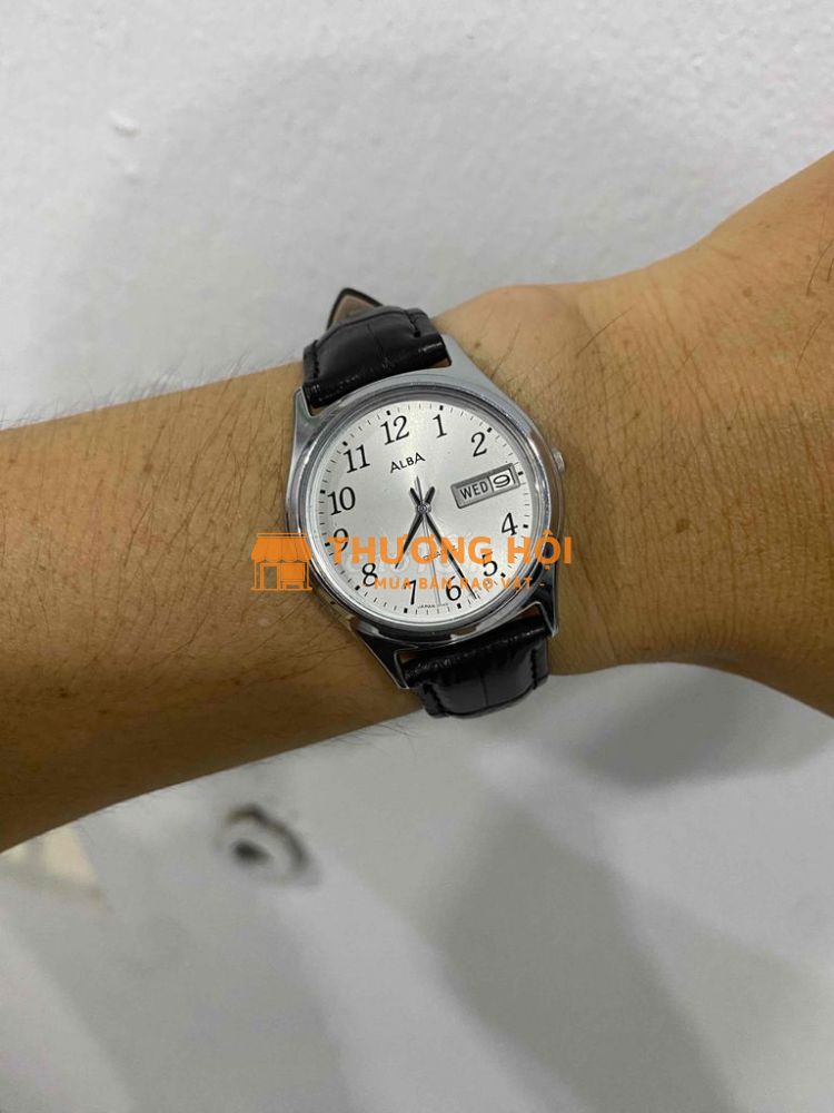 Đồng Hồ ALBA Seiko Còn Đẹp Size 35 Thanh Lý 320k