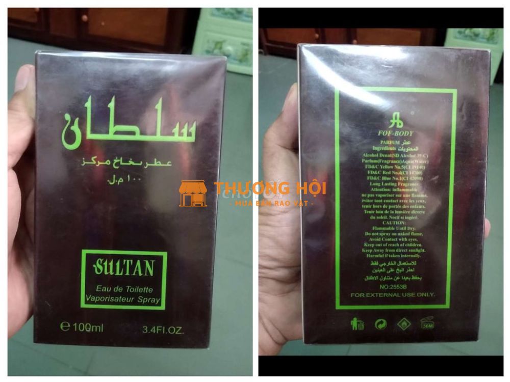 Sale chai nước hoa nam Dubai 100ml nguyên seal,sip