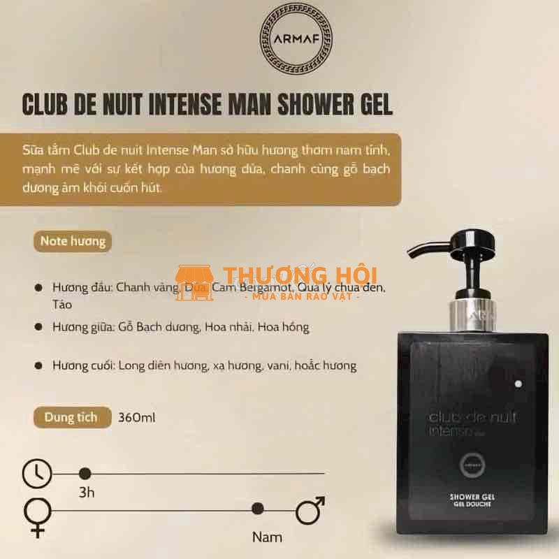 Sửa tắm dành cho nam