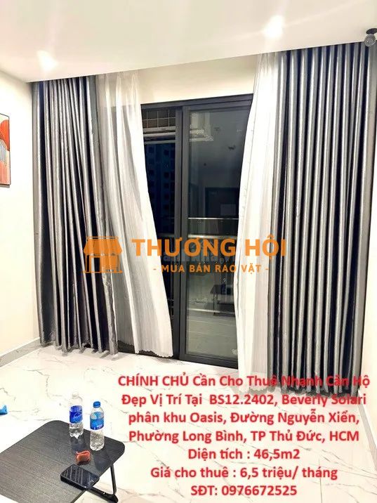 CHÍNH CHỦ Cần Cho Thuê Nhanh Căn Hộ Đẹp Vị Trí Tại TP Thủ Đức , HCM
