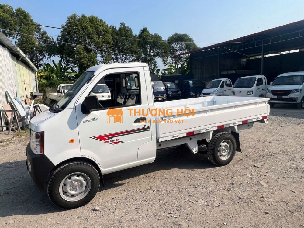 Xe tải SRM K990 thùng lửng tải 1t2, có trả góp