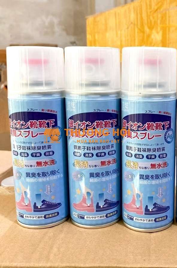 mbo 2 chai xịt giày khử mùi tiện ích Mới Cả nam và nữ