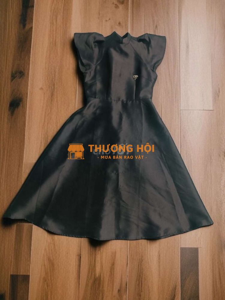 Đầm Nữ Dự Tiệc Tiểu Thư Sang Chảnh Màu Đen Size M