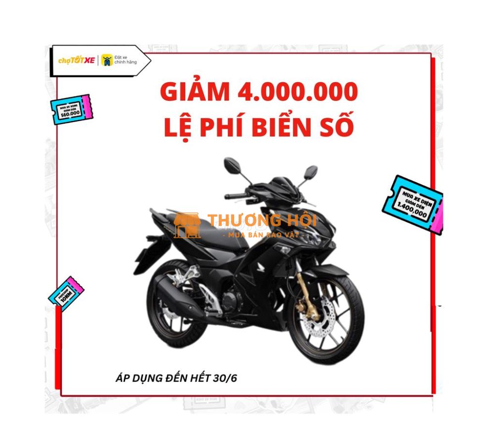WINNER X 2024 TIÊU CHUẨN, GÓP 0% LÃI SUẤT