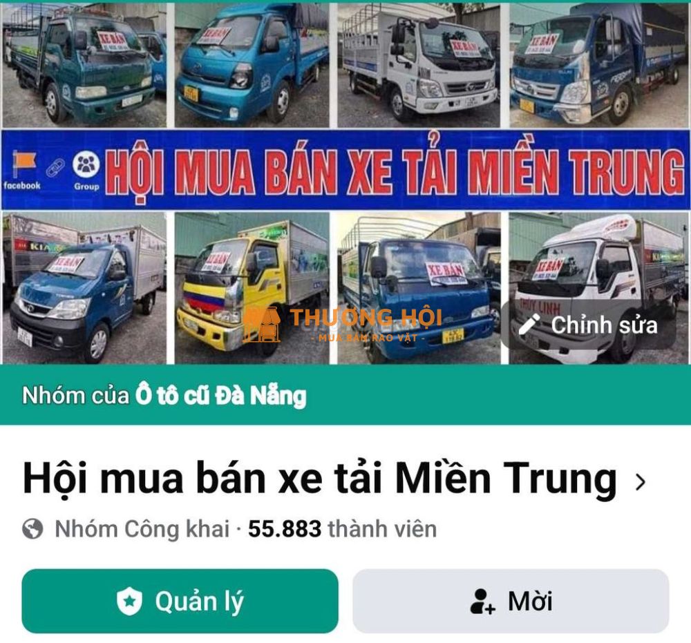 Xe tải 1t25 đến 5 tấn