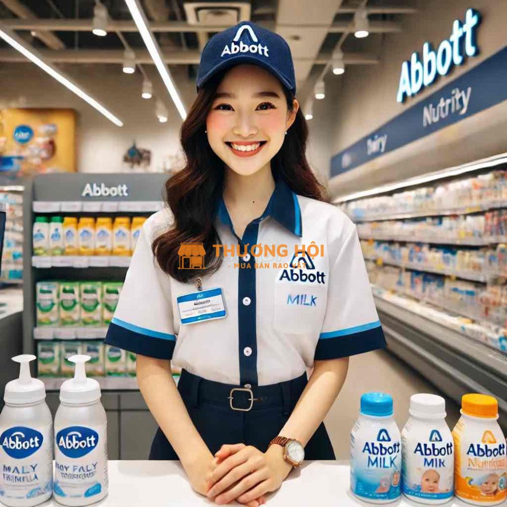 Tuyển nhân viên bán sữa Abbott tại siêu thị