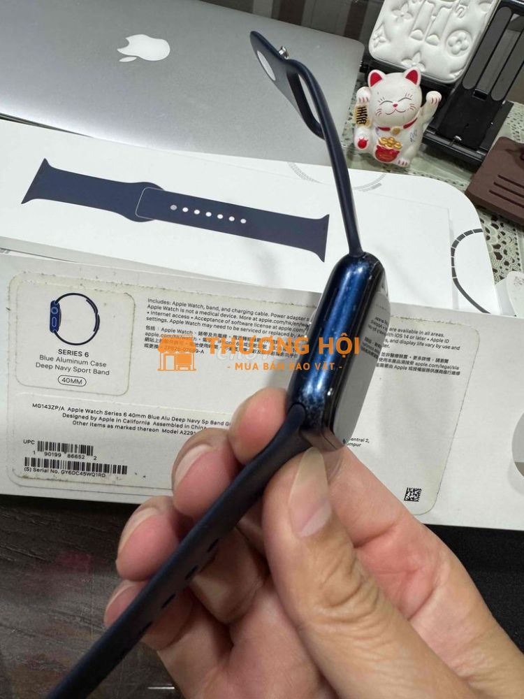 Bán Apple watch S6 - 40mm GPS …fullbox Blue !