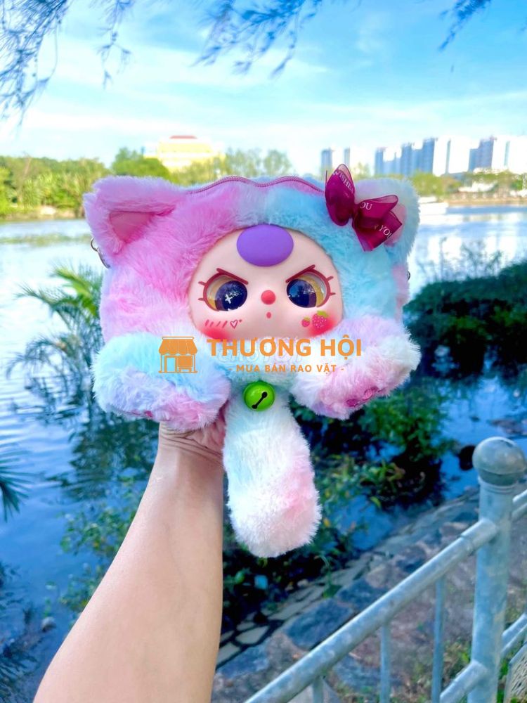 Túi đeo custom mặt baby three
