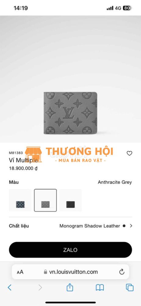 Ví Nam Real Fullbox – Mã Đẹp, Form Đỉnh