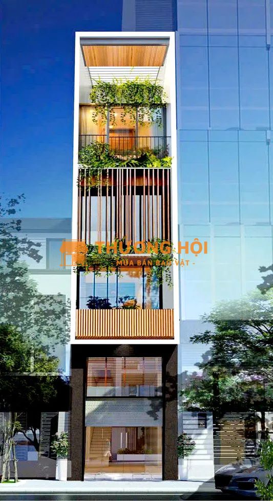 Cho thuê nhà mặt tiền Cao Lỗ, 4x20, 5 tầng, Thiết kế hiện đại chỉ 40tr tháng còn TL