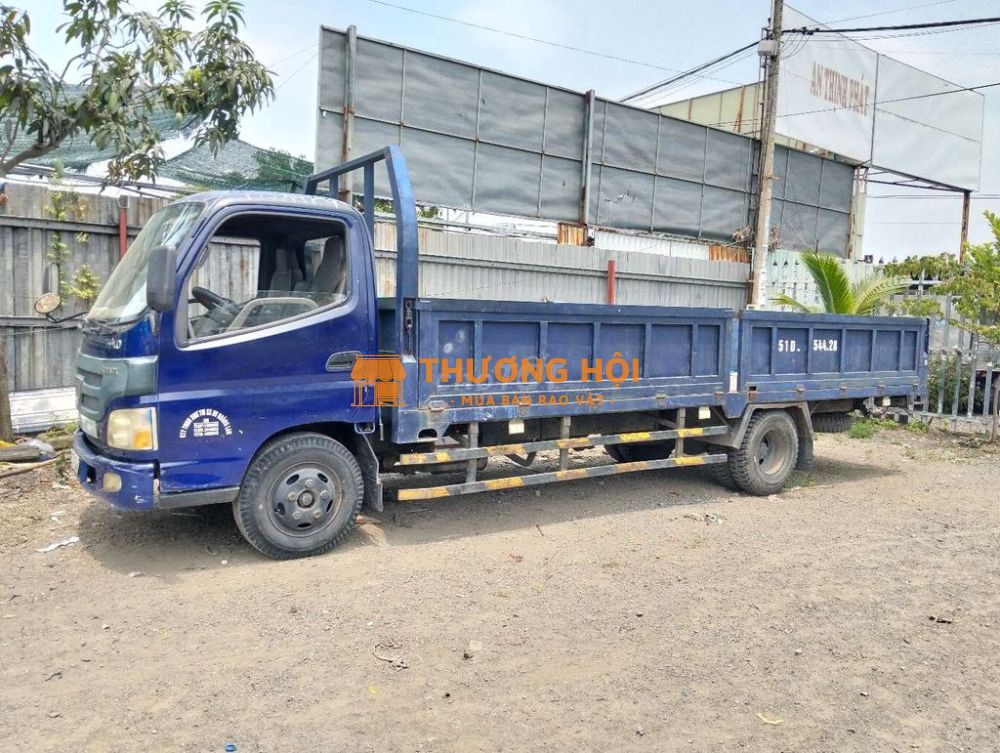 Aumak 2 tấn thùng lửng 6m2 máy lạnh