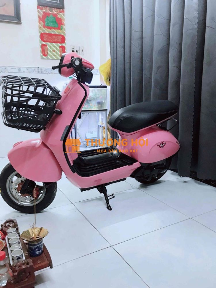 Xe đạp điện mini chạy 40 cây bình chuẩn tốt !💵💕