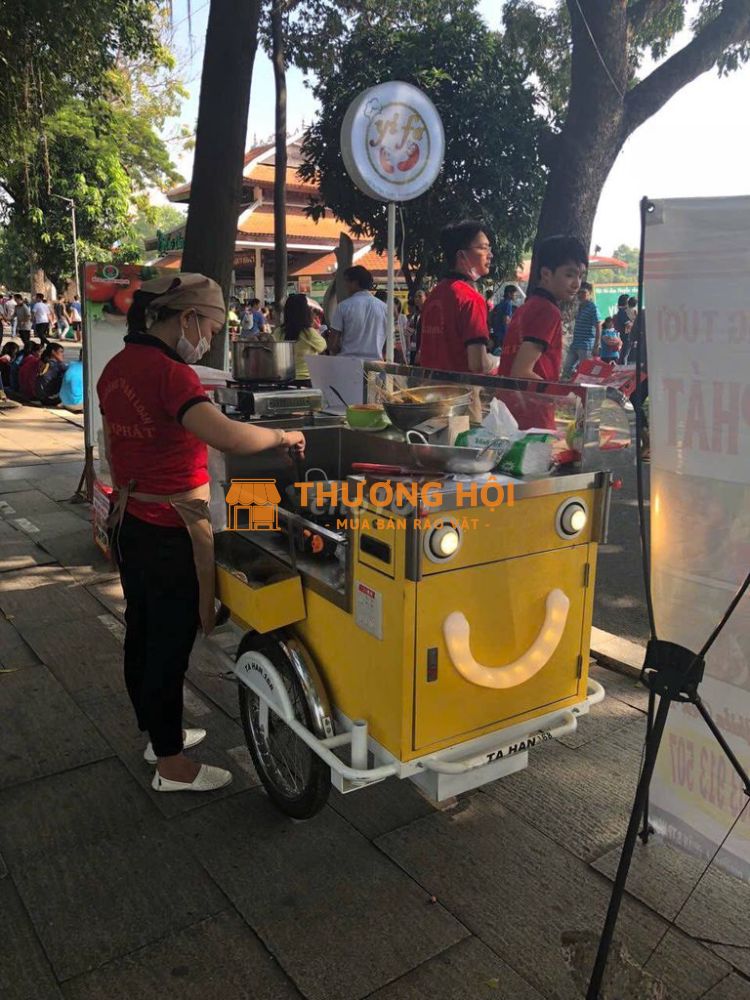 xe điện bán hàng lưu động
