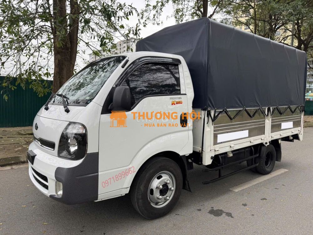 Bán KiA K250 Thùng Bạt, SX 2022 Tải 2.5T HOA HẬU