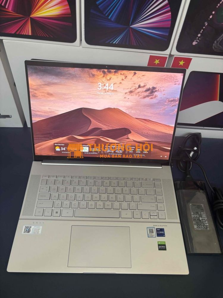 HP ENVY 16 i9/32/512 màn Oled 4k card nvidia 6gb
