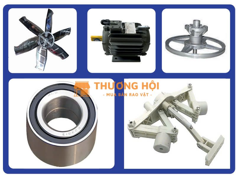 Quạt thông gió vuông trục đẩy hiệu suất cao