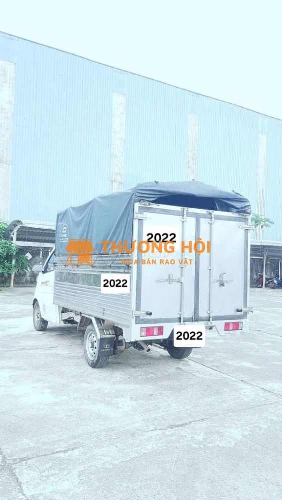 teraco 990 kg đời 2022 máy mitsubishi thùng 2.8m