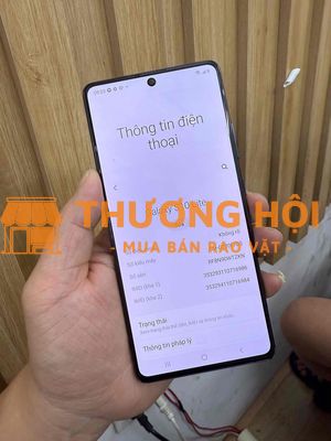 Bán gấp Samsung S10 lite màn ám cấu hình mạnh