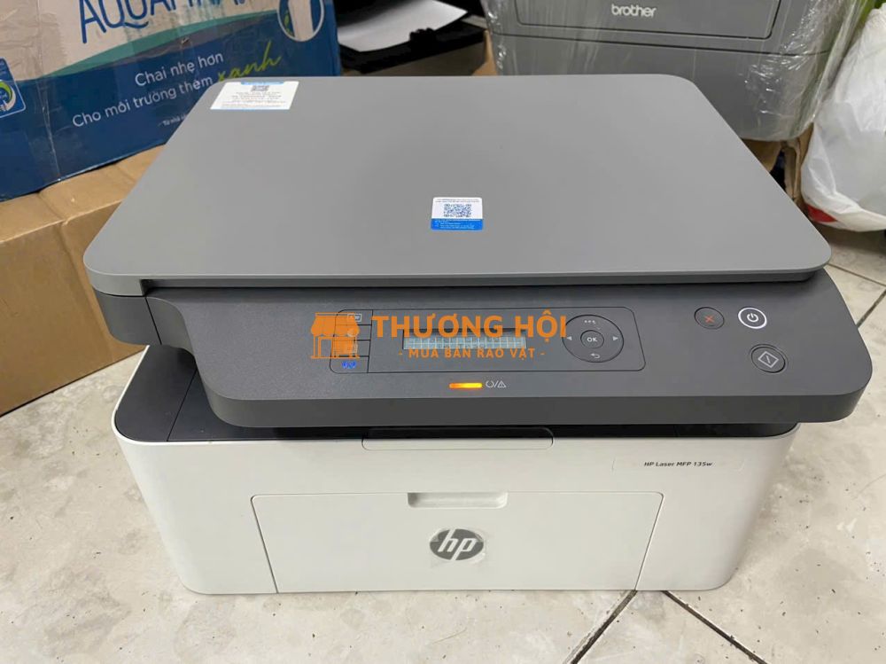 Bán máy in Hp 135w in, photo,scan,in qua wifi nhỏ gọn,dễ dùng