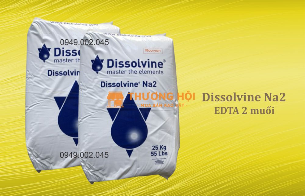 Dissolvine Na2 - Nguyên liệu EDTA 2 muối khử phèn