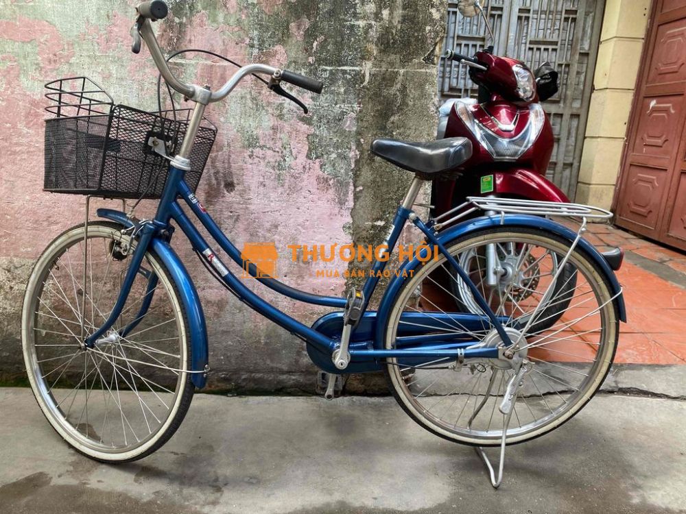 thang lý xe mini nhật màu xanh tím. than