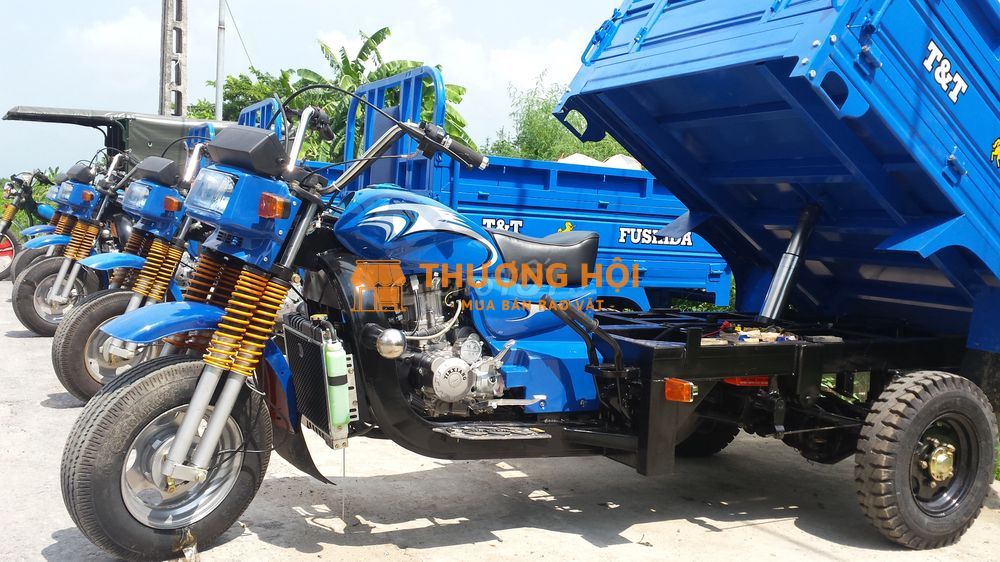 xe ba gác chở hàng FUSHDA 200cc trọng tải 2 tấn