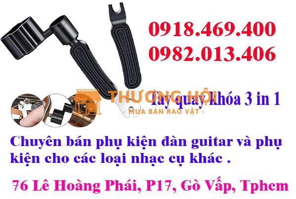 Dụng cụ thay dây đàn guitar tại gò vấp