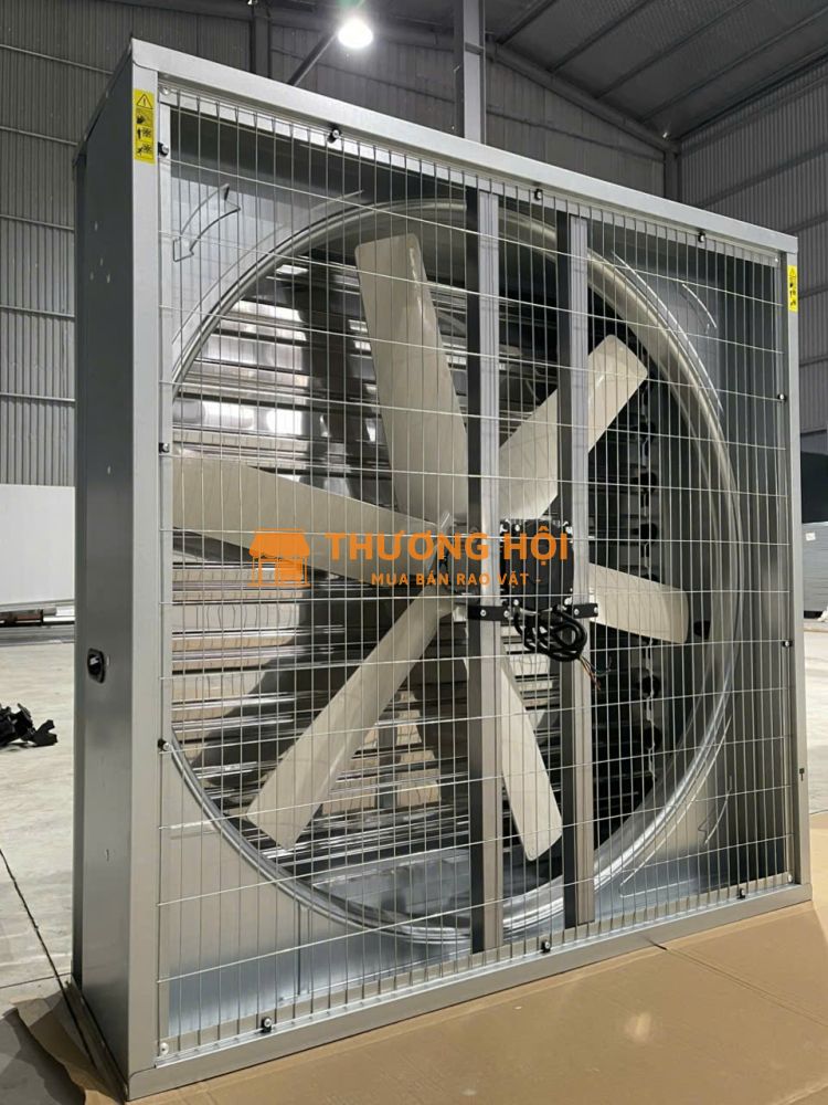 Quạt thông gió vuông trực tiếp cánh Composite