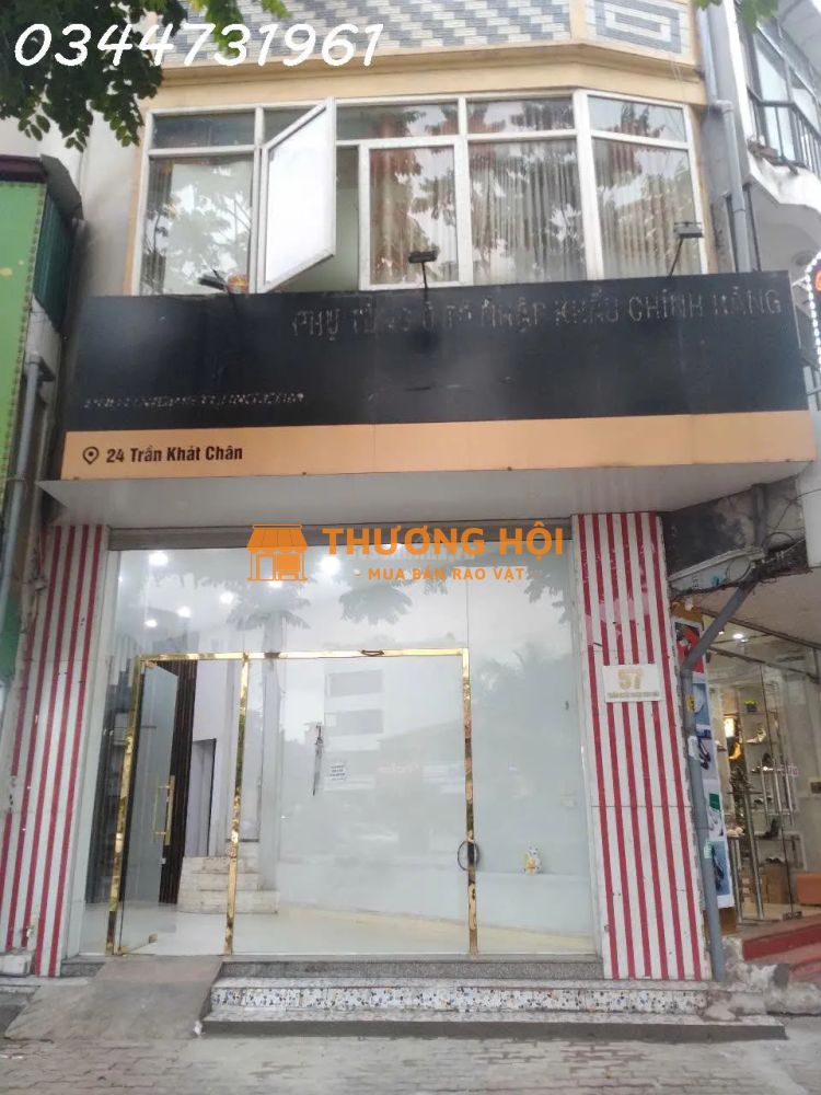 Cho thuê mặt bằng kinh doanh tại số 24 đường Trần Khát Chân- Hai Bà Trưng- Hà Nội