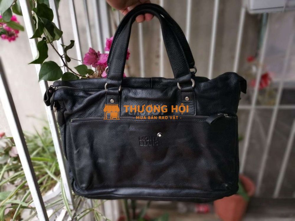 Cặp da Montblanc Da xịn đẹp.