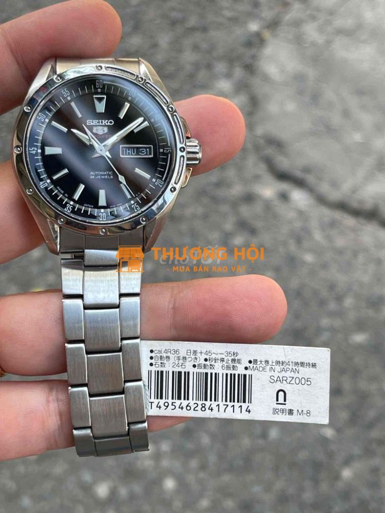 1/6 đồng hồ seiko5 size 40mm