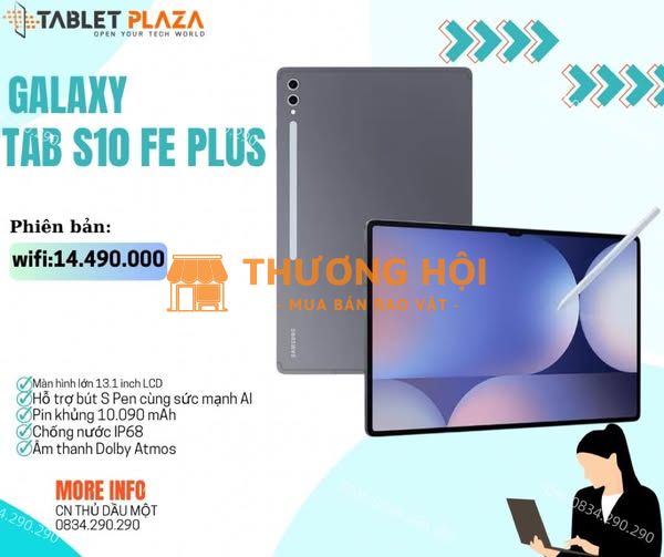 Bùng nổ trải nghiệm cùng Galaxy Tab S10 FE+!