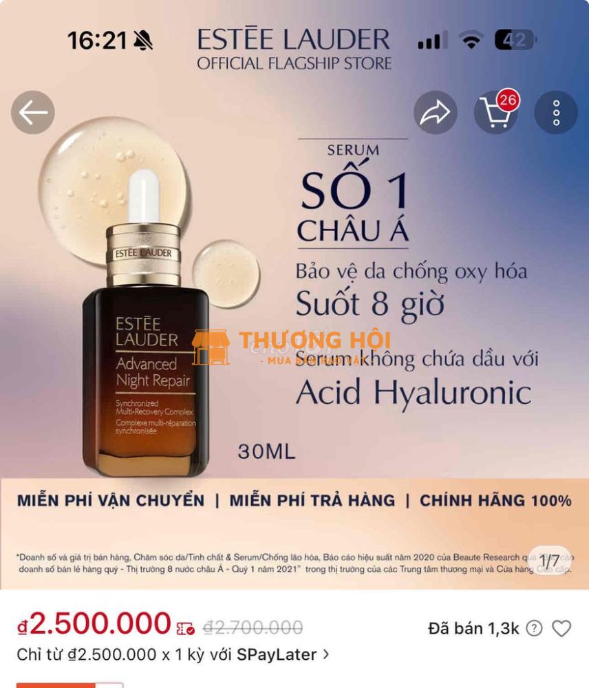 Serum Estee Lauder auth 100%