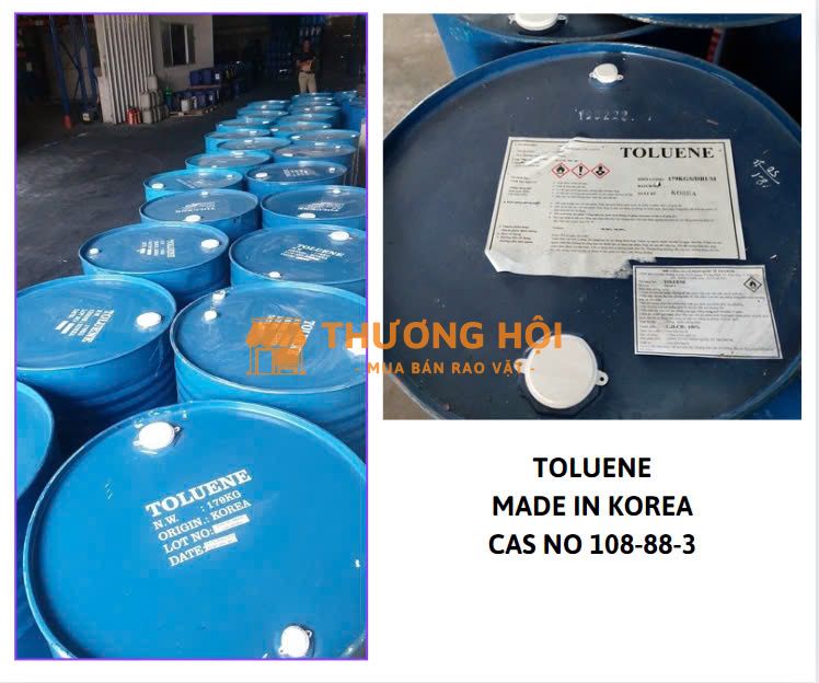 Dung môi TOLUENE phuy 179kg